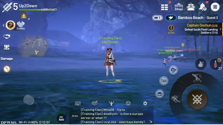 Blade & Soul Revolution android App screenshot 0